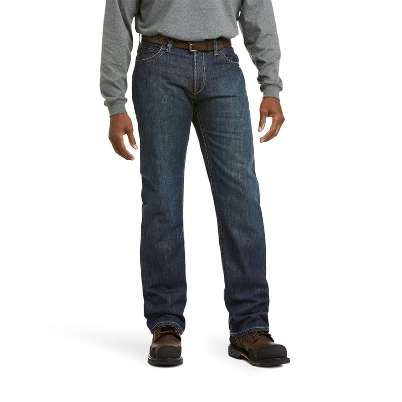 Ariat Men's FR M4 Relaxed Basic Boot Cut Jeans 10012555 - Image 2