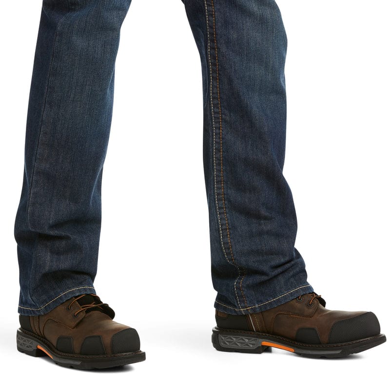 Ariat Men's FR M4 Relaxed Basic Boot Cut Jeans 10012555 - Image 4