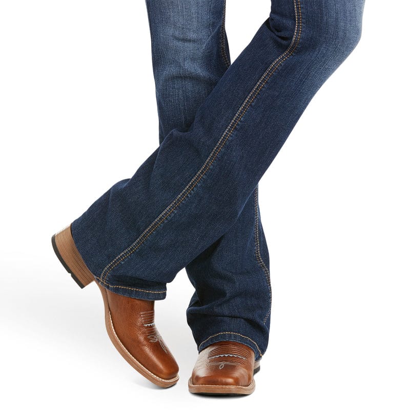 Ariat Women's REAL Rosa Perfect Rise Stretch Bootcut Jeans 10027713 - Image 4