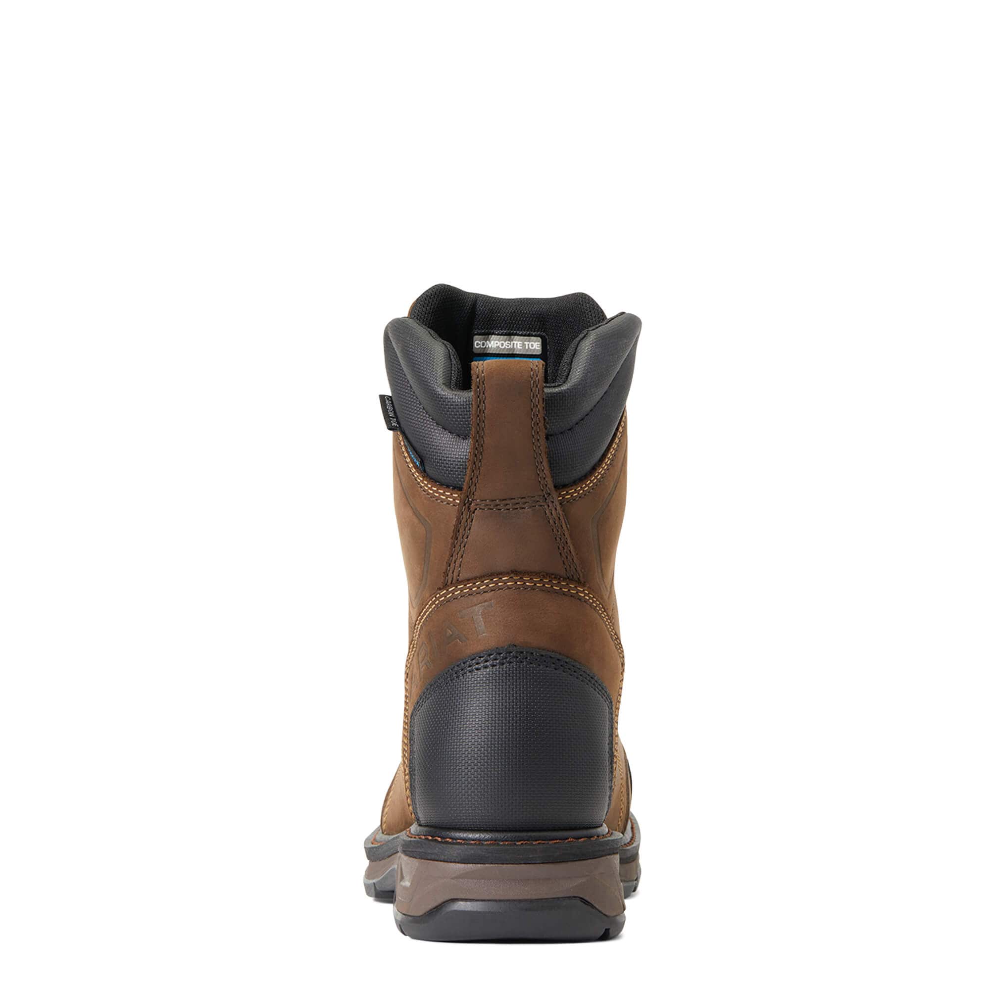 Ariat Men's Workhog XT 8" BOA® Chocolate Brown Waterproof Carbon Toe Work Boots 10038922 - Image 4