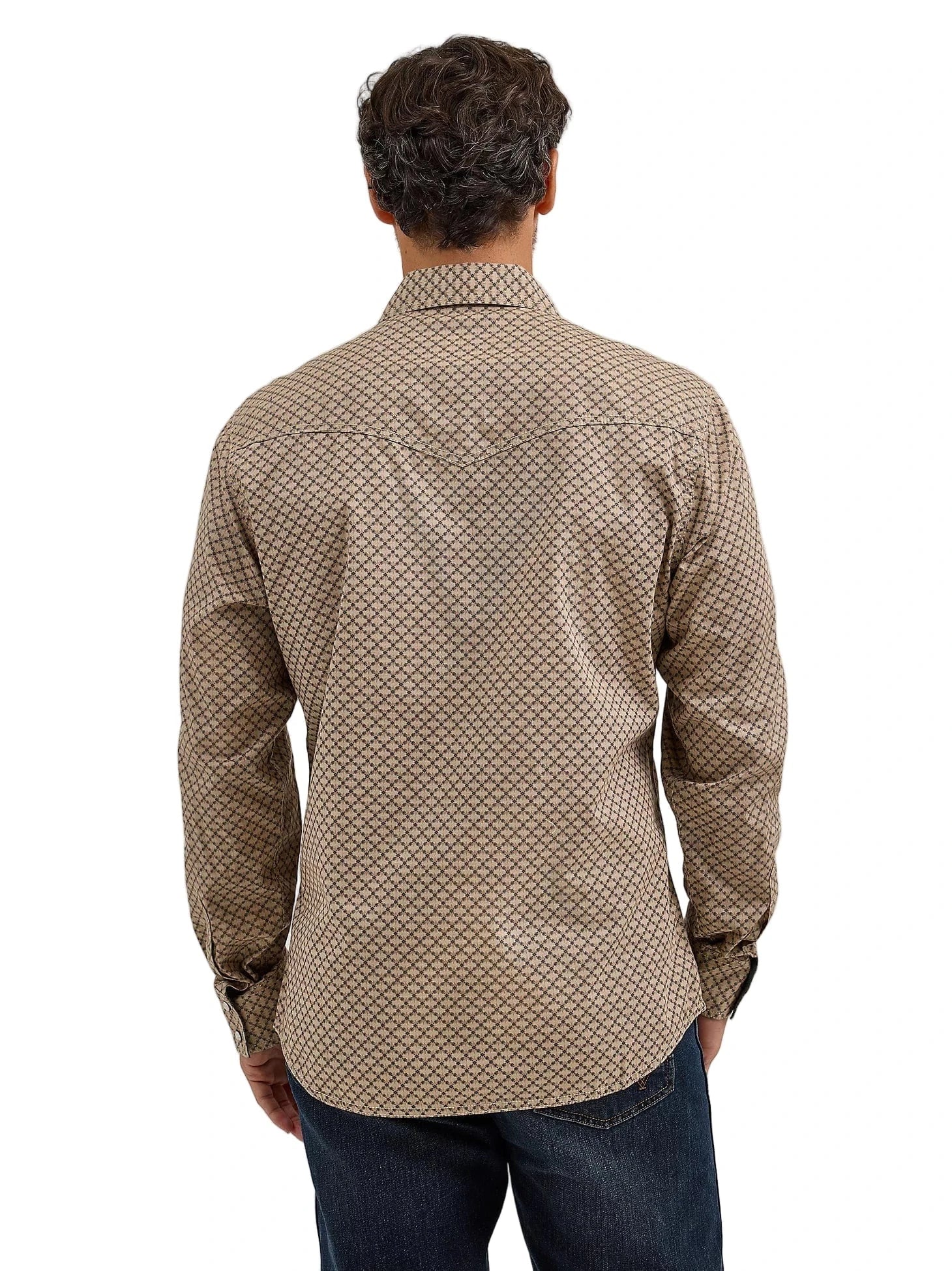 Wrangler Men's Premium Retro Long Sleeve Western Shirt 112368222 - Image 3