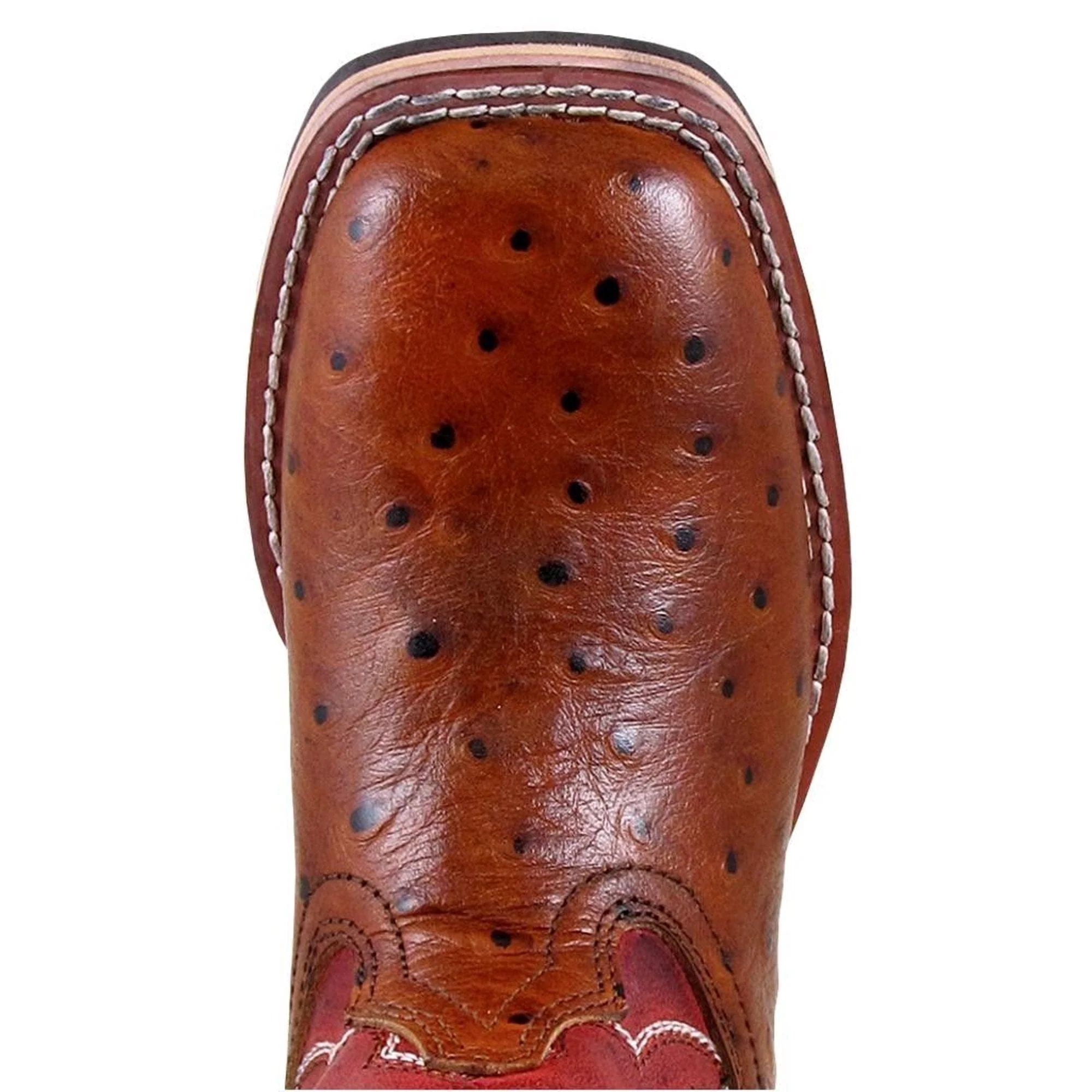 Smoky Mountain Youth Cheyenne Red Square Toe Western Boots 3752Y - Image 2