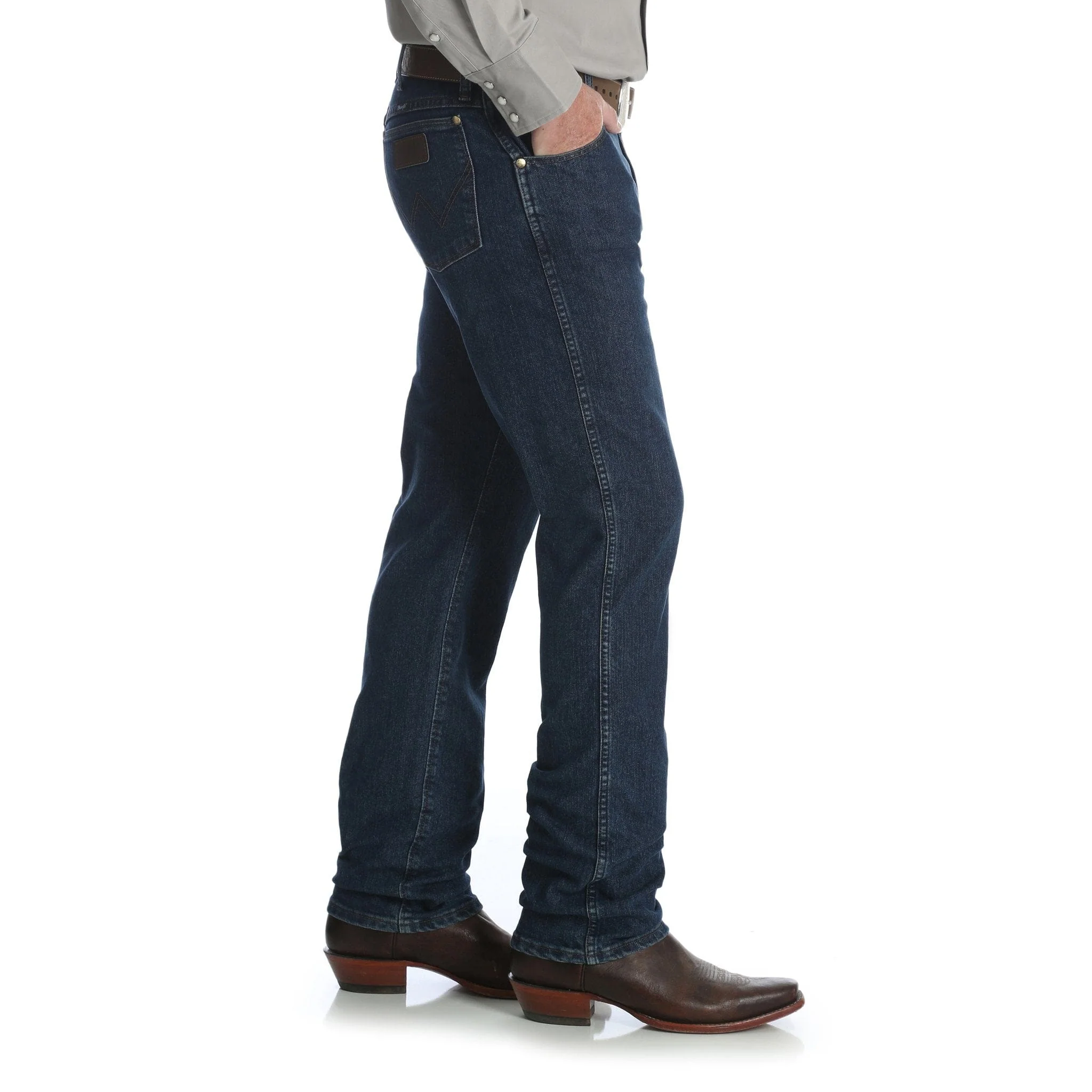 Wrangler Men's Premium Performance Cowboy Cut Regular Fit Jeans 47MAVMR - Image 3