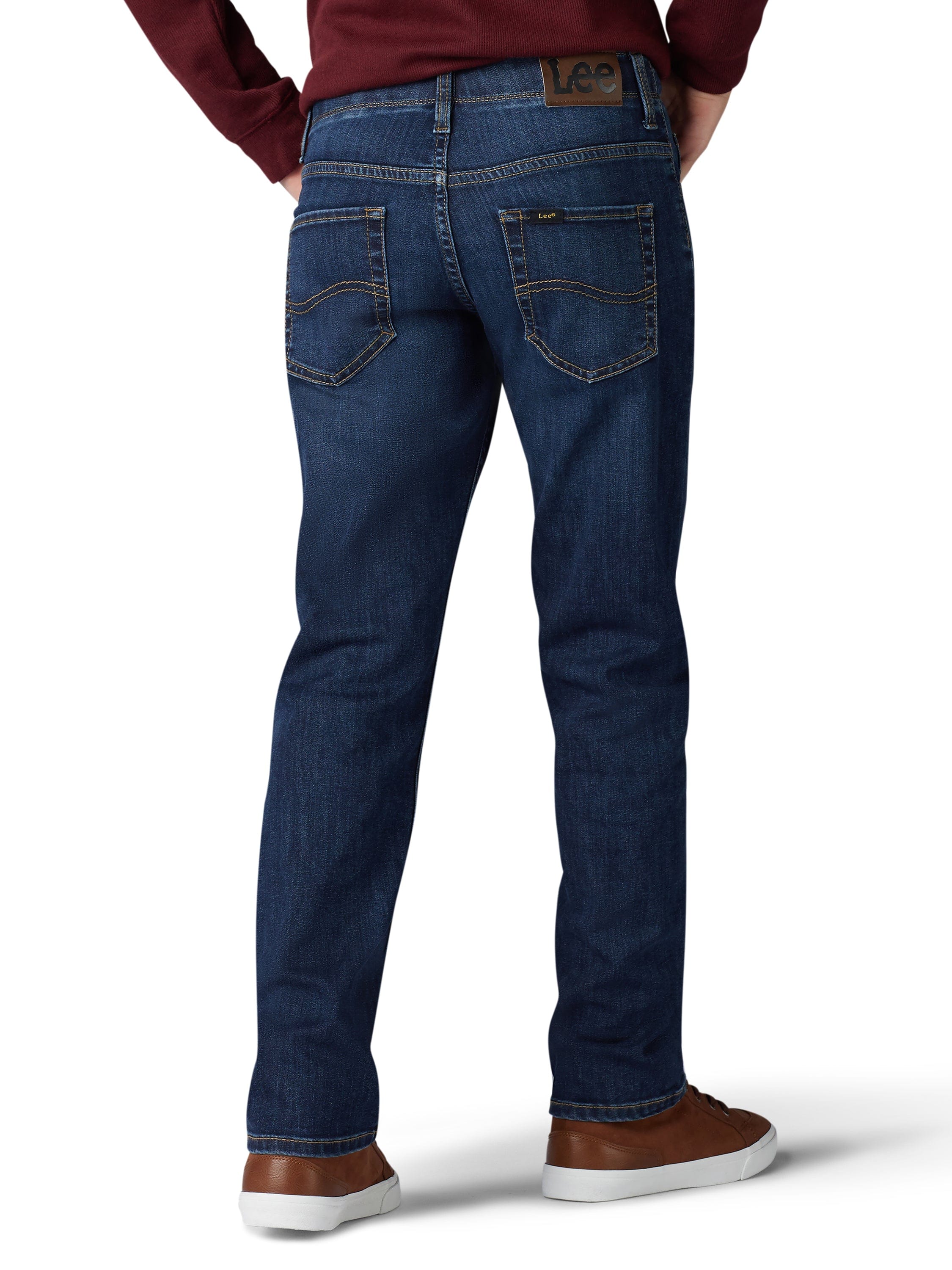 Lee boy's X-Treme Comfort Avery Straight Fit Tapered Leg Jeans 5258520 - Image 2