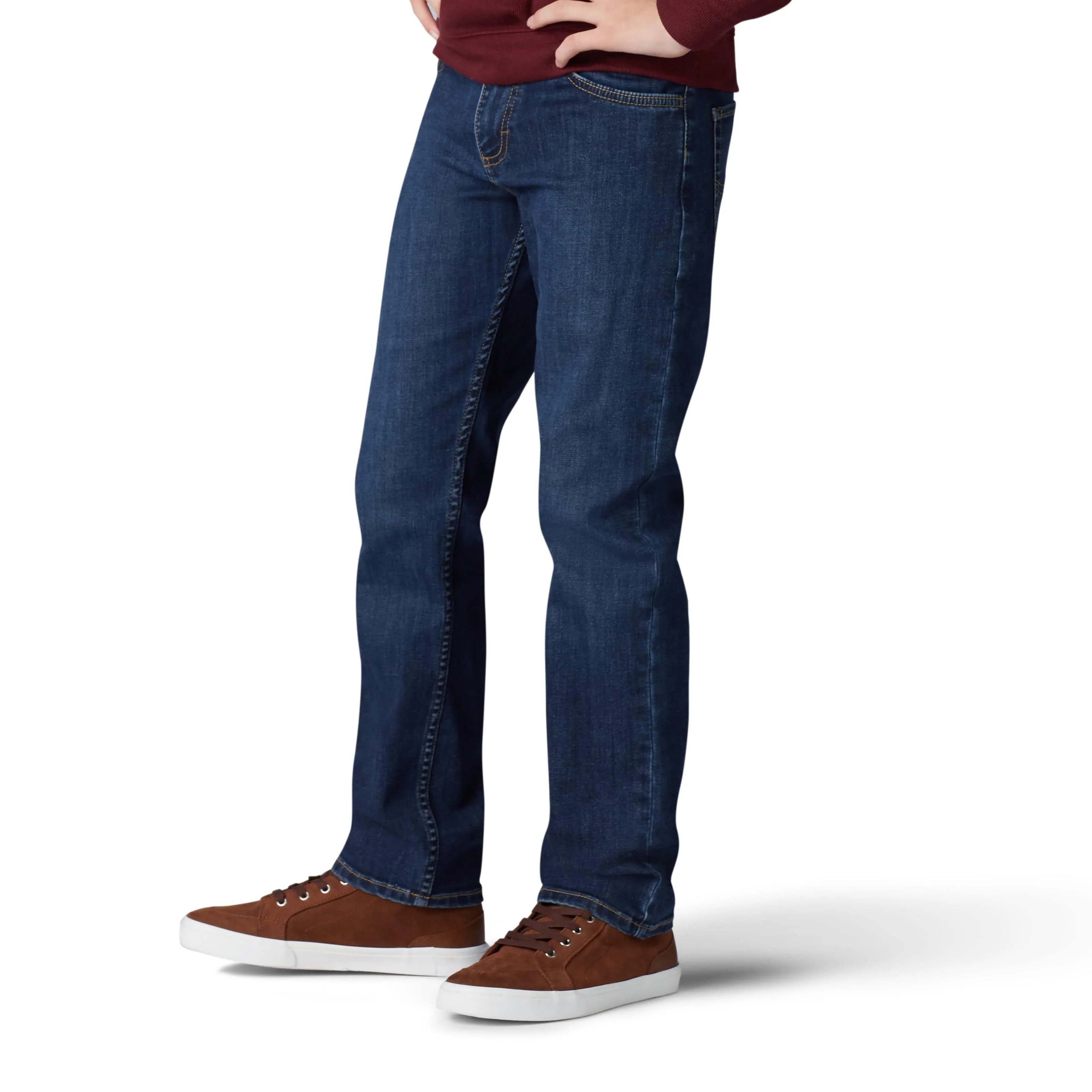 Lee boy's X-Treme Comfort Avery Straight Fit Tapered Leg Jeans 5258520 - Image 3