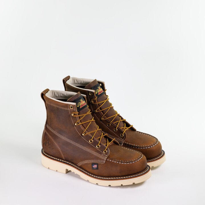 Thorogood Men's American Heritage 6" Trail Crazyhorse Steel Toe Boots 804-4375 - Image 2