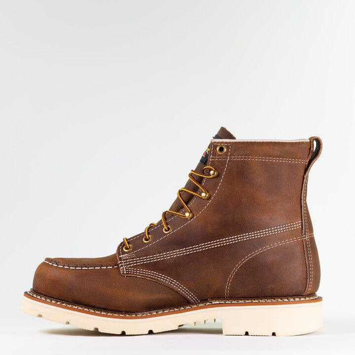 Thorogood Men's American Heritage 6" Trail Crazyhorse Steel Toe Boots 804-4375 - Image 4
