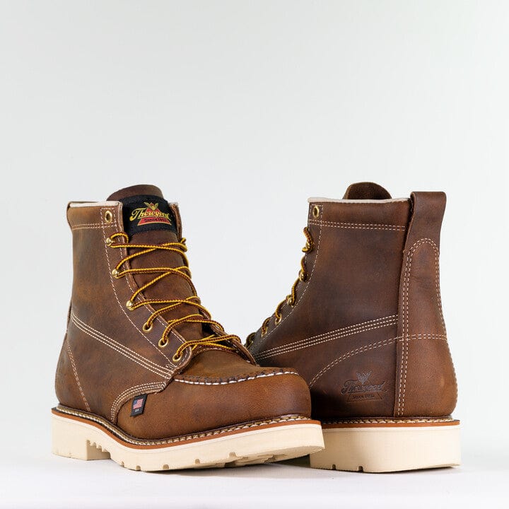 Thorogood Men's American Heritage 6" Trail Crazyhorse Steel Toe Boots 804-4375 - Image 7