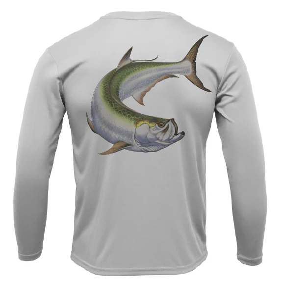 Action Tarpon Long Sleeve UPF 50+ Dry-Fit Shirt