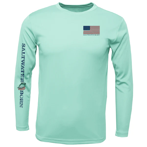 Action Tarpon Long Sleeve UPF 50+ Dry-Fit Shirt - Image 6
