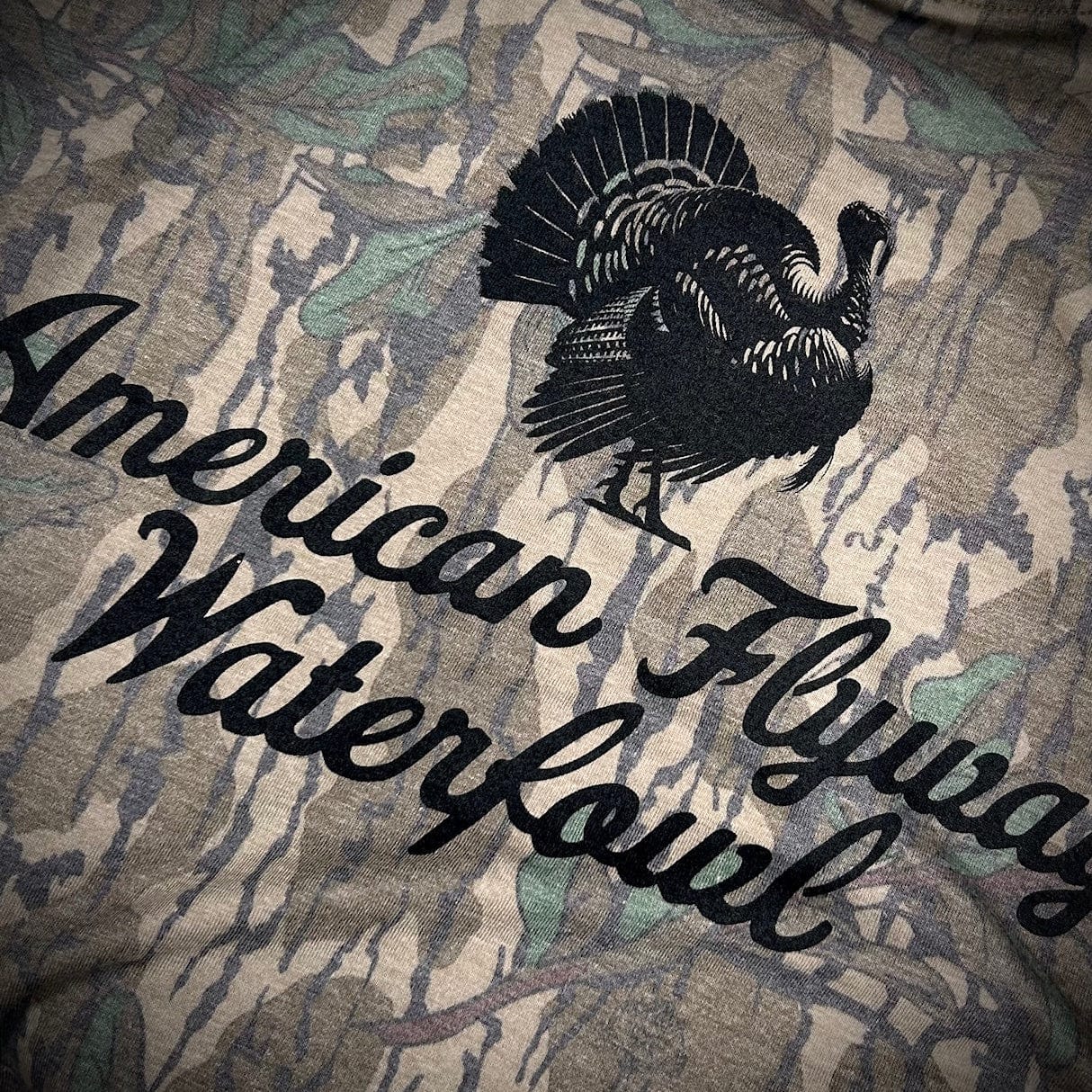 AFW Outdoors Turkey Greenleaf Mossy Oak Tee - Image 2