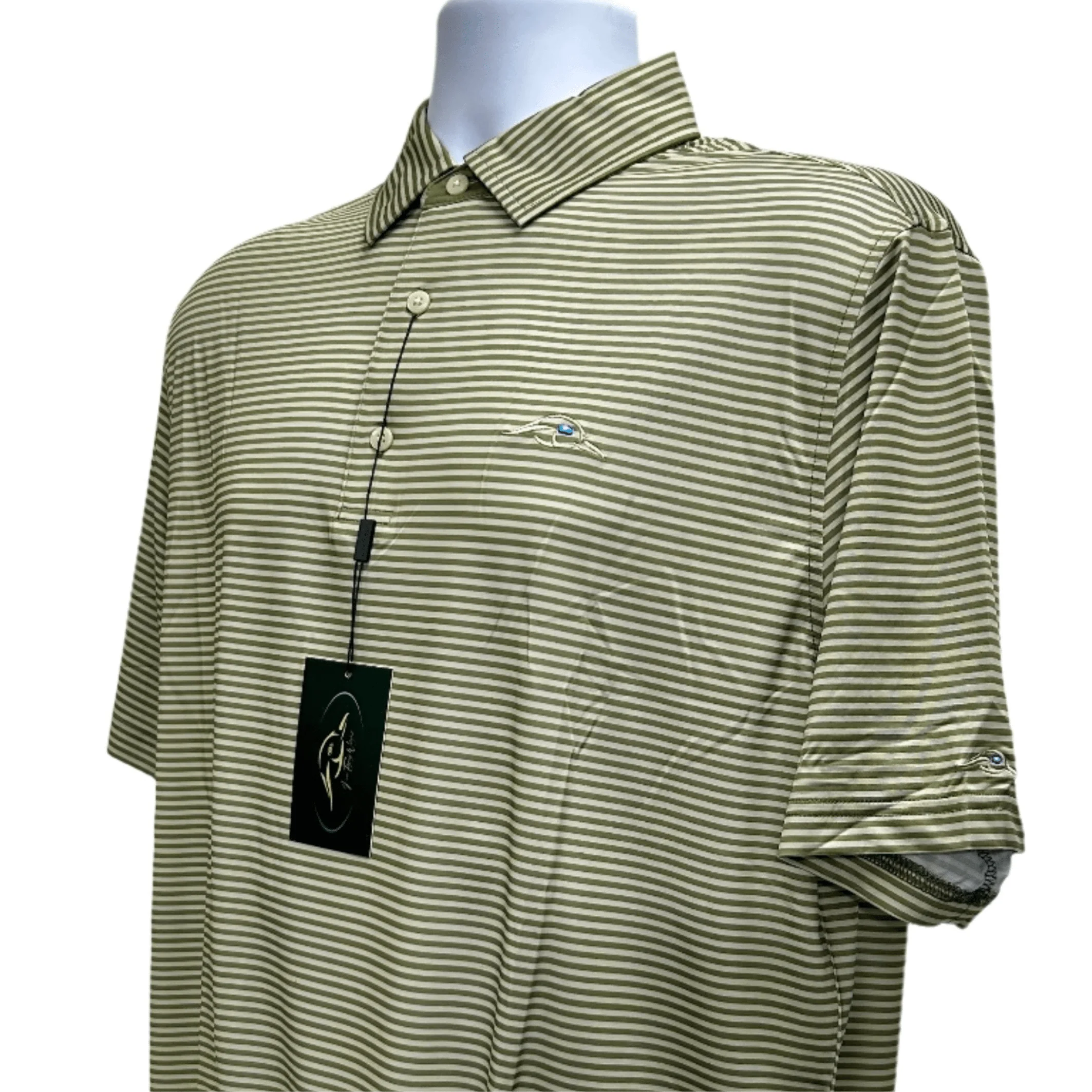 AFW Twill with Moss Stripe - Image 2