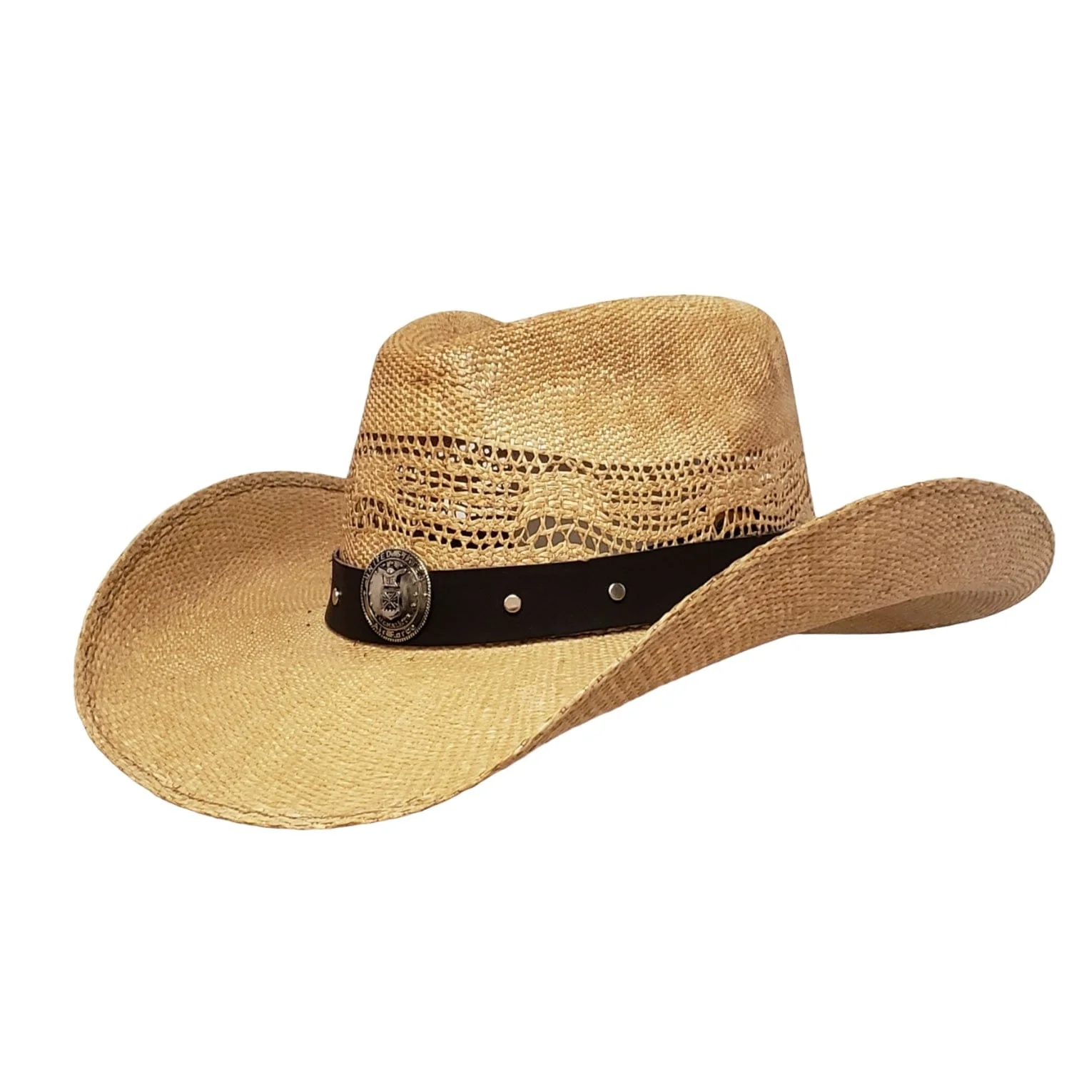 Gone Country Air Force Heroes (Renagade Series) - Brown Straw Cowboy Hat