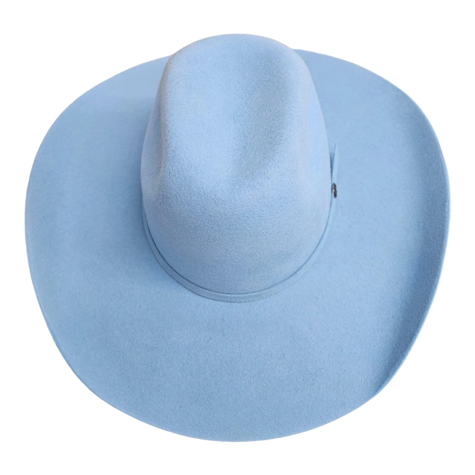 Gone Country American Baby Blue - Wool Cashmere Cowboy Hat - Image 3