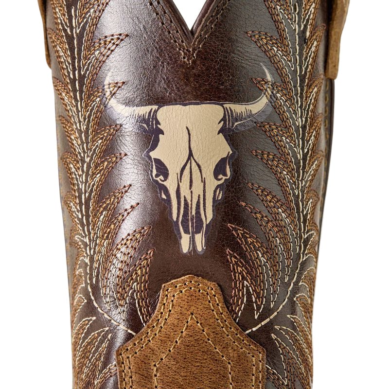 Ariat Boy's Desert Brown Stampede Western Boots 10063827 - Image 5