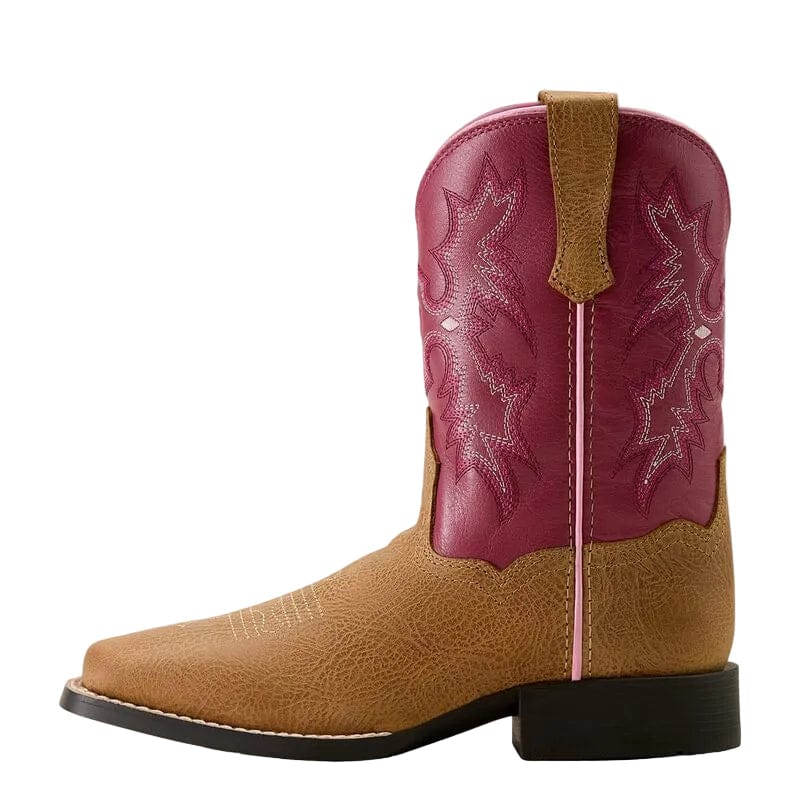 Ariat Girl's Cottage & Rosebud Tombstone Western Boots 10063835 - Image 3