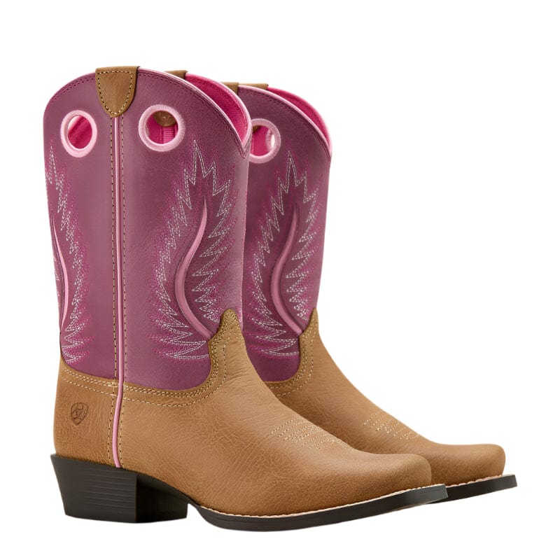 Ariat Kid's Futurity Fort Worth Western Cowgirl Boot 10061207 - Image 7