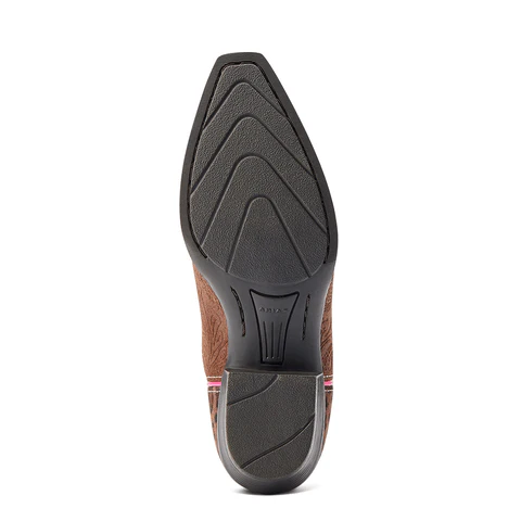 Ariat Kids Heritage Star Brown Western Boots 10044546 - Image 4