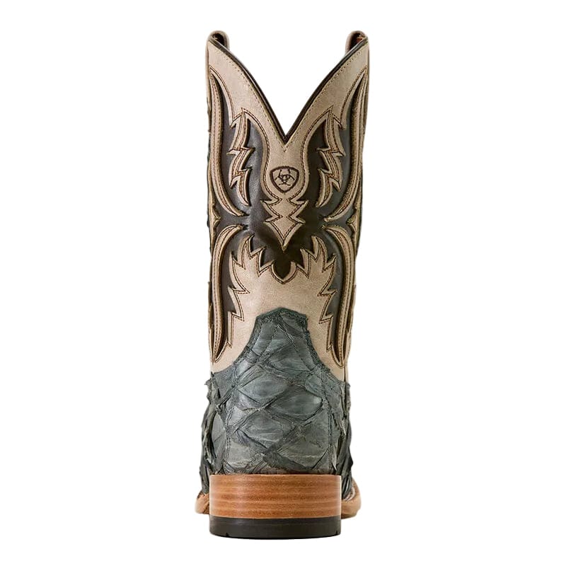Ariat Men's Ashwood Wide Square Toe Exotic Cowboy Boots 10072898 - Image 4
