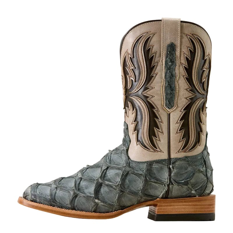 Ariat Men's Ashwood Wide Square Toe Exotic Cowboy Boots 10072898 - Image 5