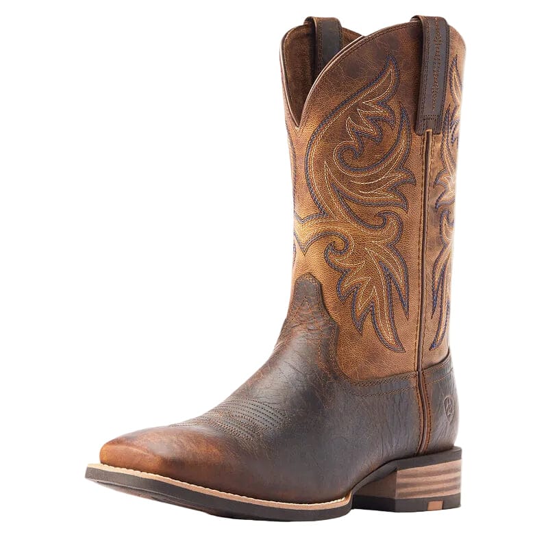 Ariat Men's Bartop Brown Slingshot Cowboy Boots 10044567 - Image 2