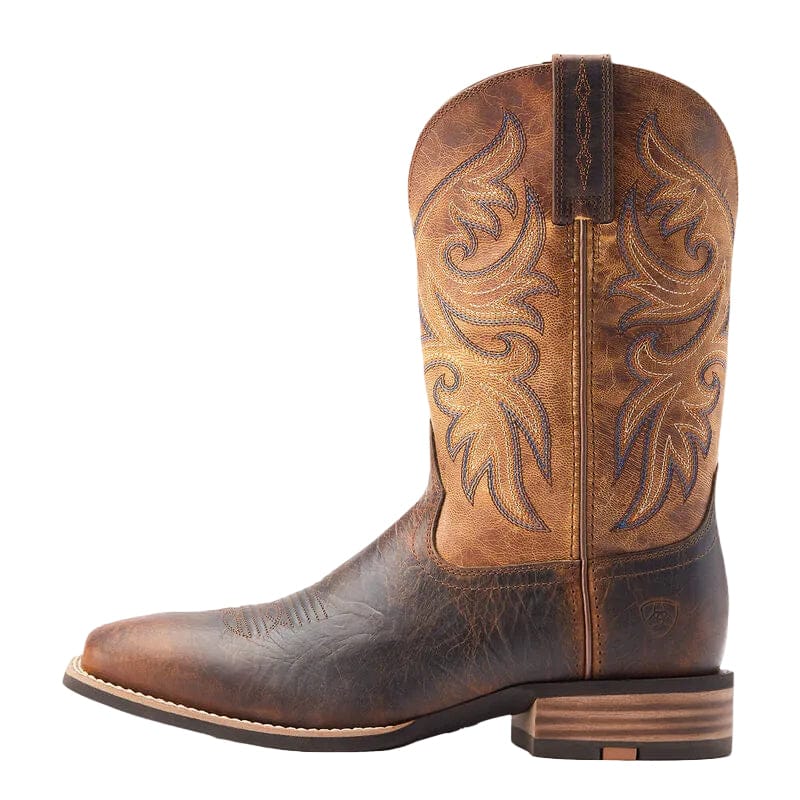 Ariat Men's Bartop Brown Slingshot Cowboy Boots 10044567 - Image 4