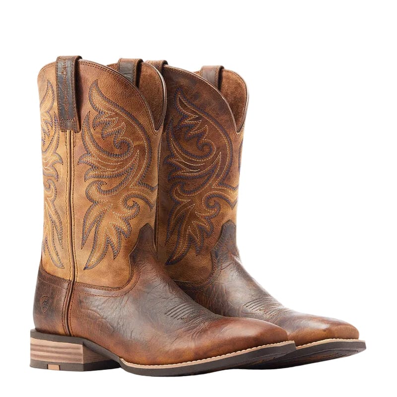 Ariat Men's Bartop Brown Slingshot Cowboy Boots 10044567 - Image 5
