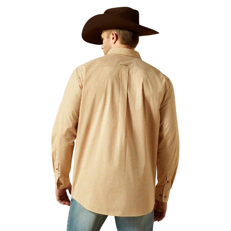Ariat Men's Beige Pro Series Beckett Button Down Western Shirt 10062176 - Image 2