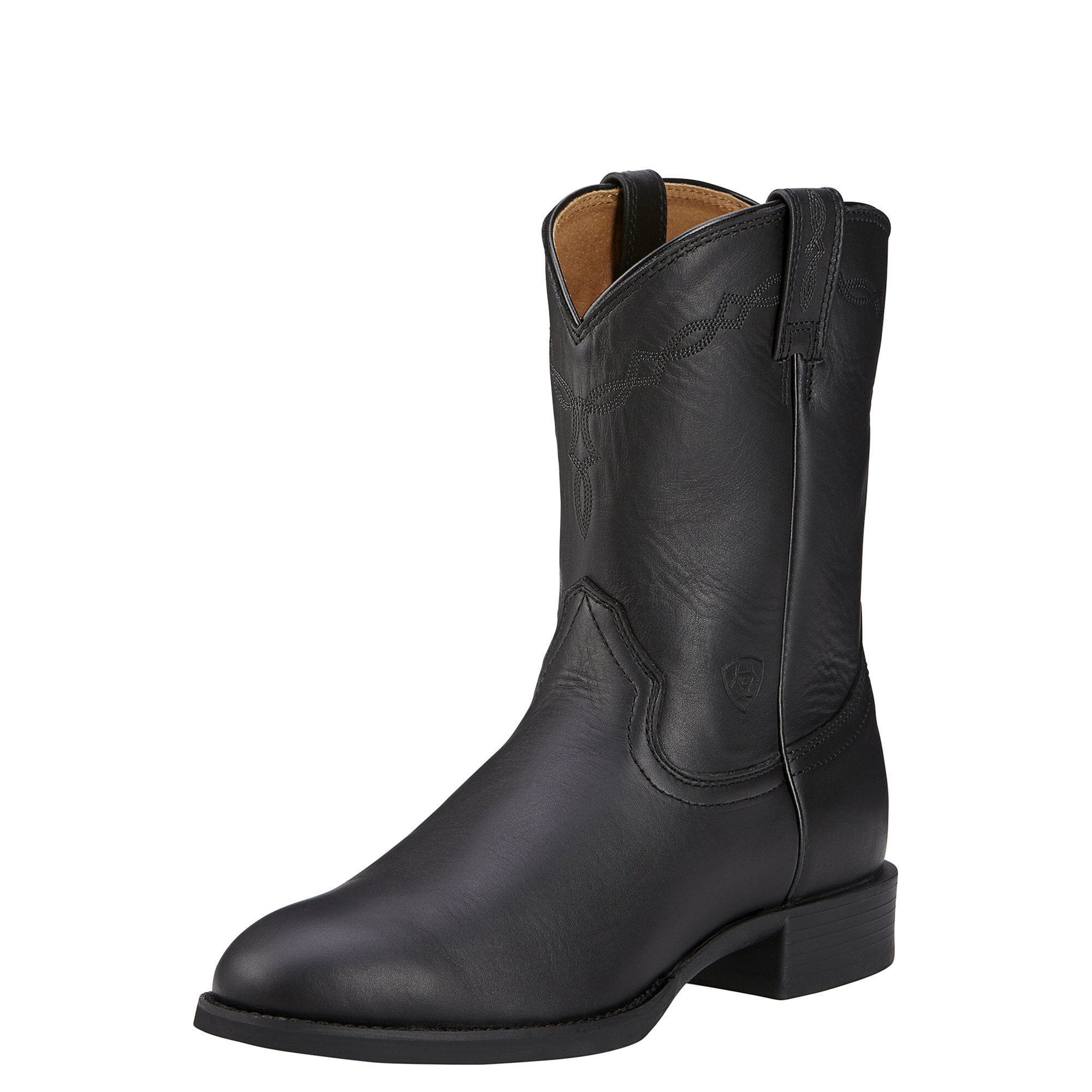Ariat Men's Heritage Black Roper Western Boots 10002280 - Image 6