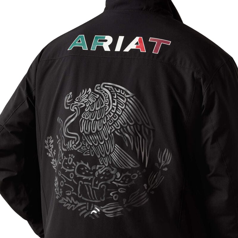 Ariat Men's Black Pioneer Stretchshell Mexico Jacket 10062577 - Image 4