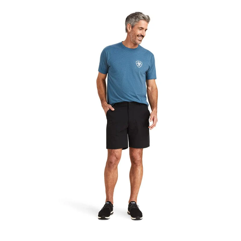Ariat Men's Black Tek Shorts 10043183 - Image 5