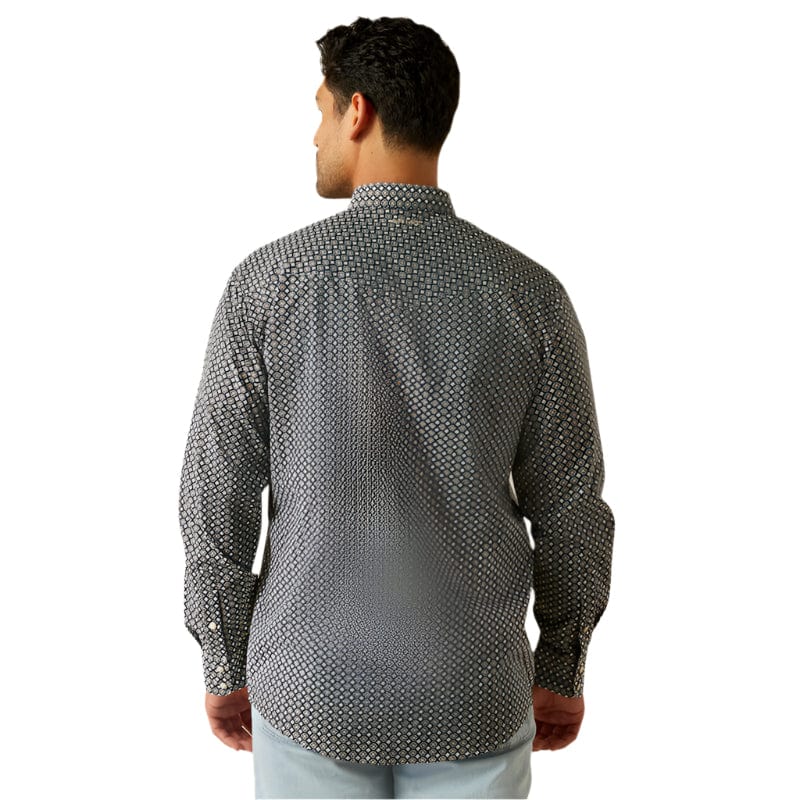 Ariat Men's Black Waylon Classic Fit Button Down Shirt 10058760 - Image 2