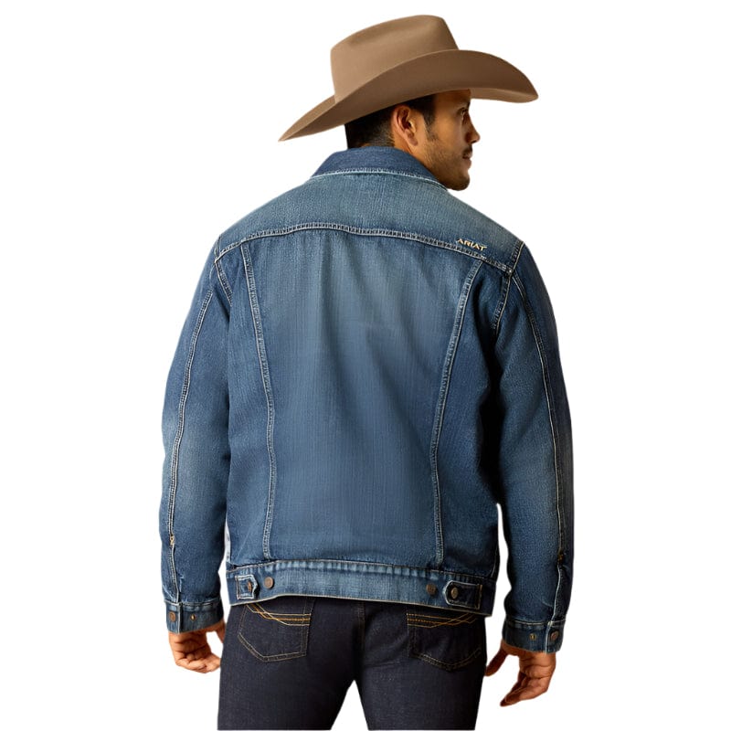 Ariat Men's Blanket Lined Denim Trucker Jacket 10051865 - Image 2