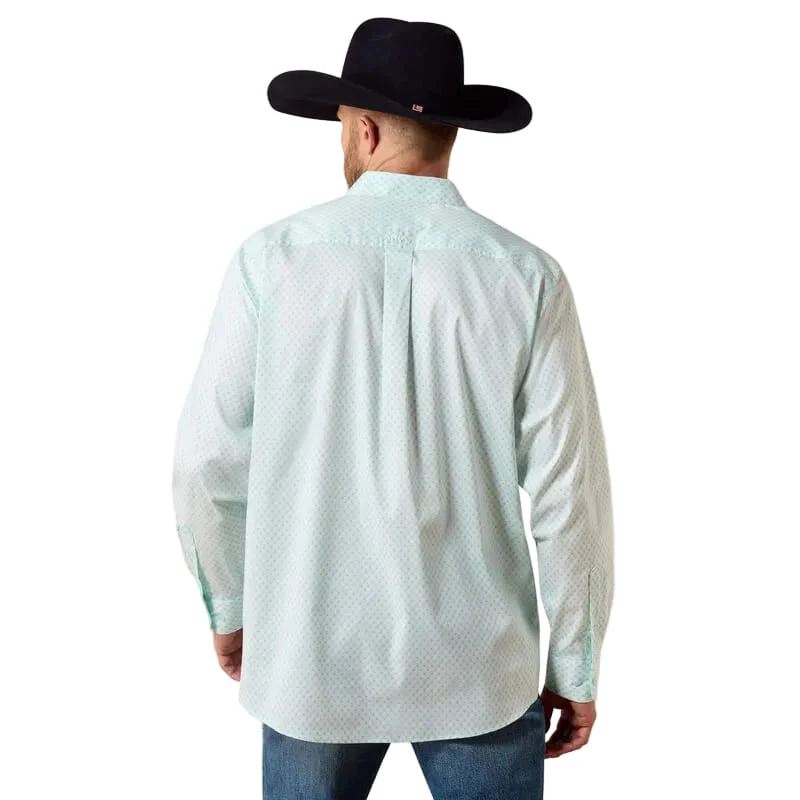 Ariat Men's Blue Glow Southwest Corsses Everything Western Shirt 10073897 - Image 2