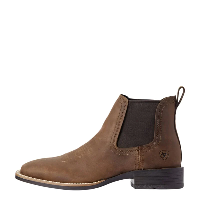 Ariat Men's Booker Ultra Distressed Tan Western Boot 10031452 - Image 3