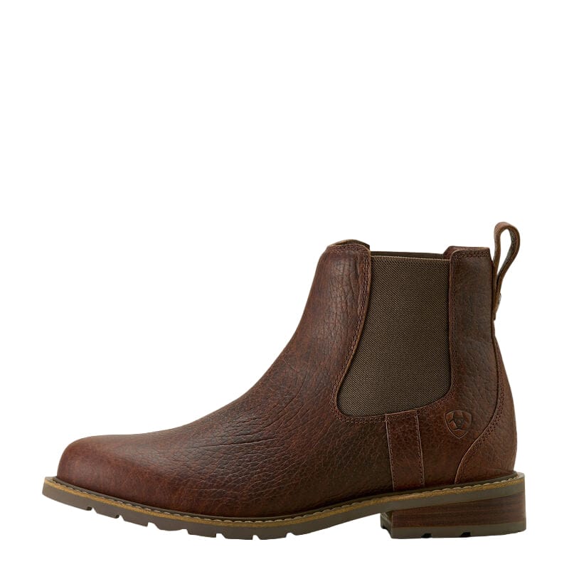 Ariat Men's Cognac Bison Chelsea Boots 10063831 - Image 3
