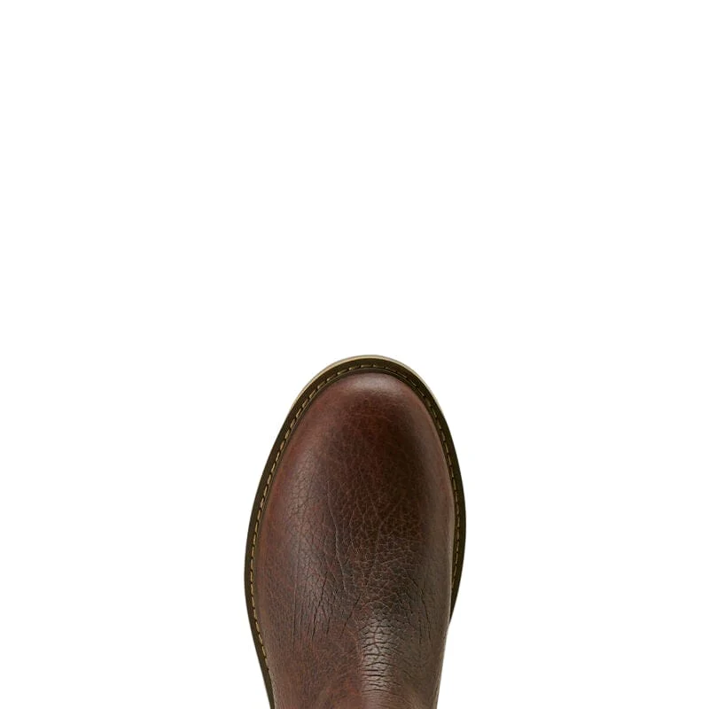 Ariat Men's Cognac Bison Chelsea Boots 10063831 - Image 7
