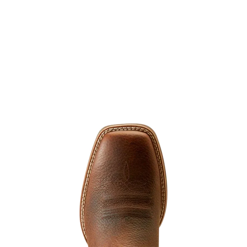 Ariat Men's Brown Oiled Rowdy Cowpuncher VentTek Cowboy Boots 10051035 - Image 4