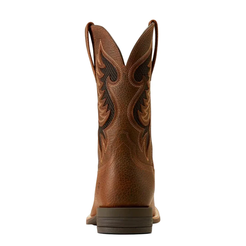 Ariat Men's Brown Oiled Rowdy Cowpuncher VentTek Cowboy Boots 10051035 - Image 5