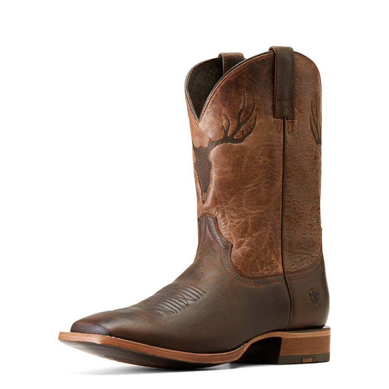 Ariat Men's Crosshair Dark Whiskey Square Toe Western Boots 10046827 - Image 2