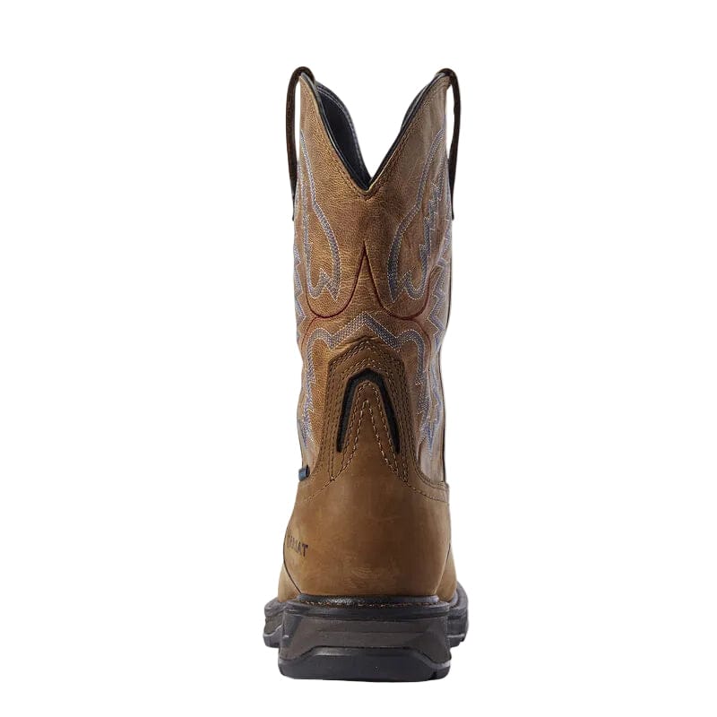 Ariat Men's Distressed Brown Workhog XT Waterproof Carbon Toe Work Boot 10031483 - Image 4