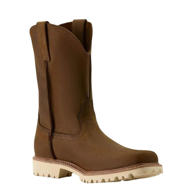 Ariat Men's Distressed Dark Wheat Stoney Creek Western Work Boot 10064009