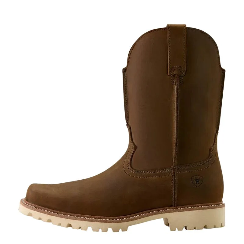 Ariat Men's Distressed Dark Wheat Stoney Creek Western Work Boot 10064009 - Image 2