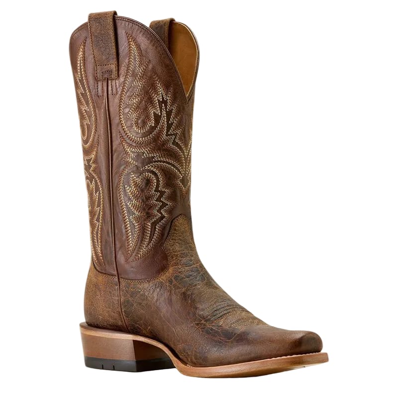 Ariat Men's Futurity Platinum Narrow Cutter Toe Brown Cowboy Boots 10063782 - Image 3