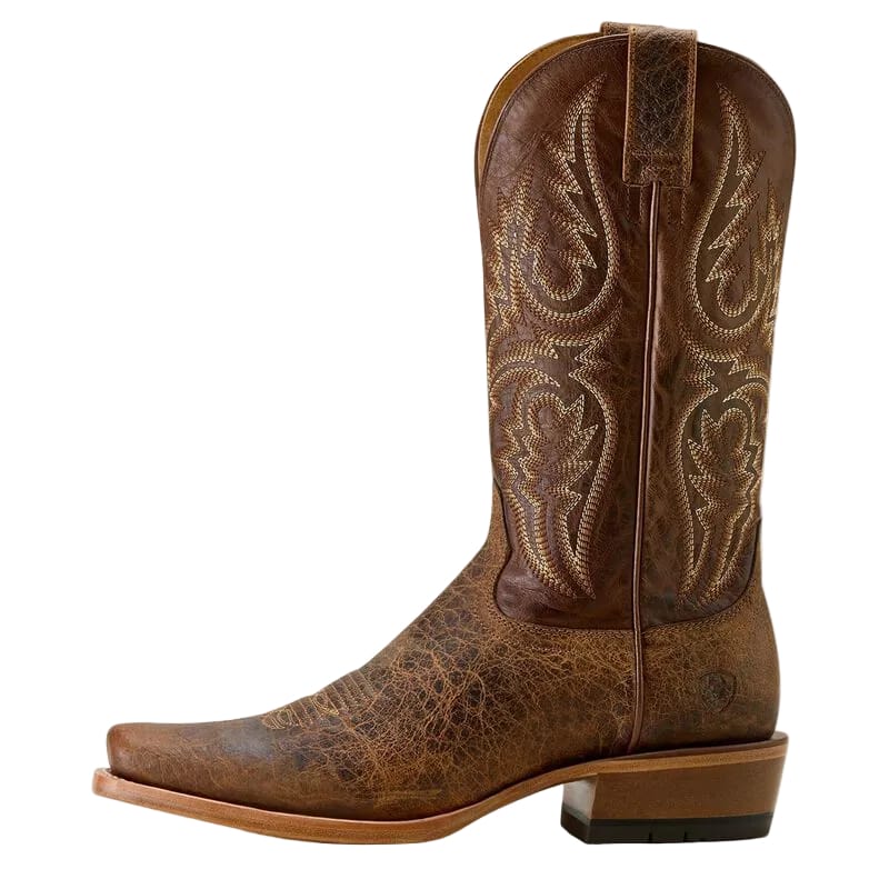 Ariat Men's Futurity Platinum Narrow Cutter Toe Brown Cowboy Boots 10063782 - Image 4