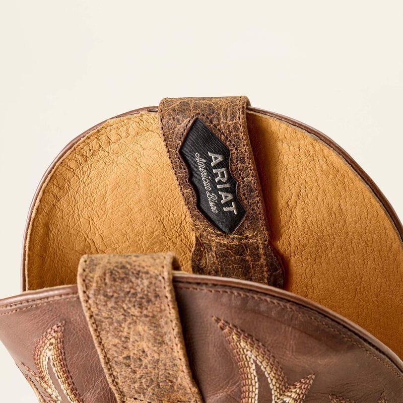 Ariat Men's Futurity Platinum Narrow Cutter Toe Brown Cowboy Boots 10063782 - Image 5