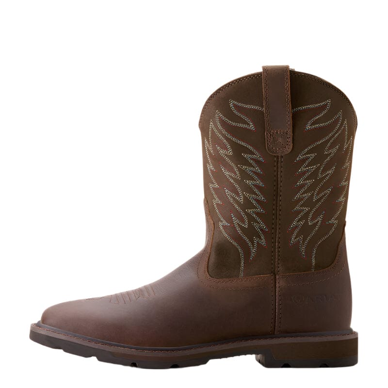 Ariat Men's Groundbreaker Brown Work Boot 10020059 - Image 5