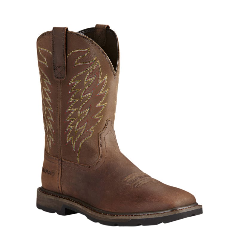 Ariat Men's Groundbreaker Wide Square Steel Toe Work Boot 10021108