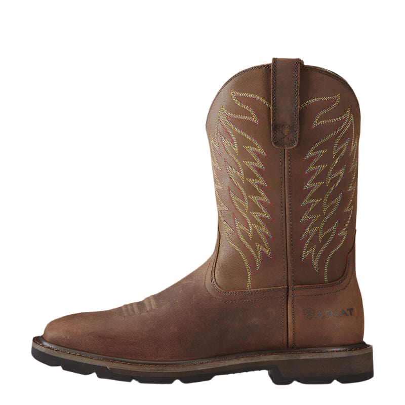 Ariat Men's Groundbreaker Wide Square Steel Toe Work Boot 10021108 - Image 2