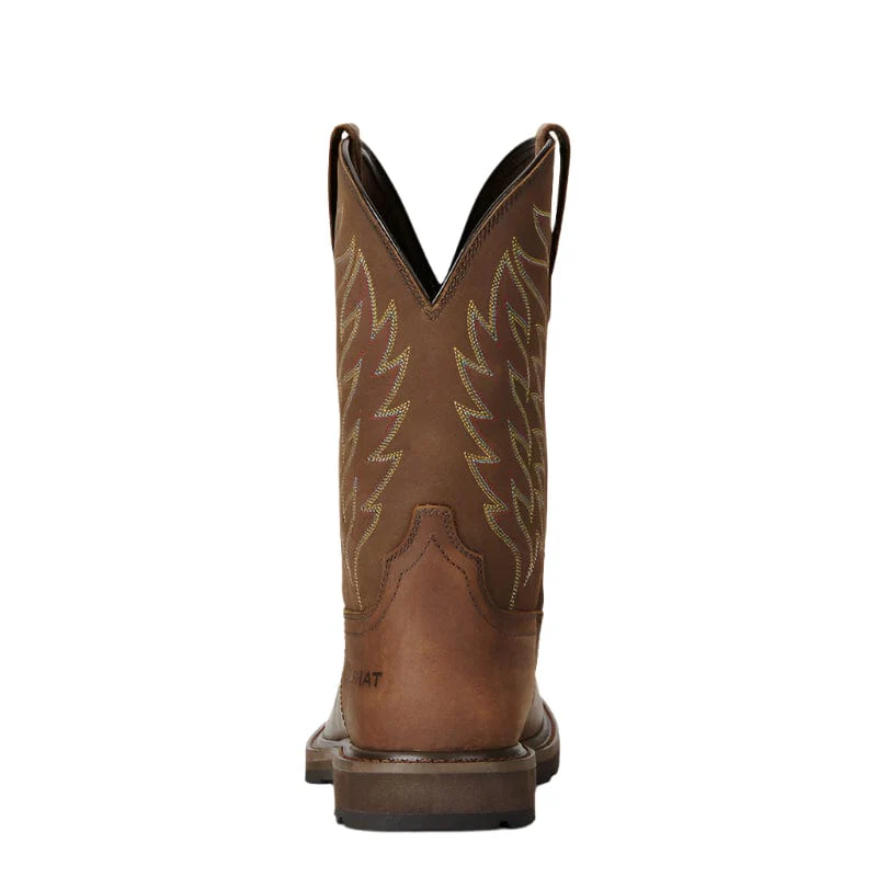 Ariat Men's Groundbreaker Wide Square Steel Toe Work Boot 10021108 - Image 3